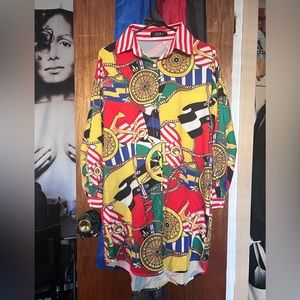 Sea Things Shirt Dress